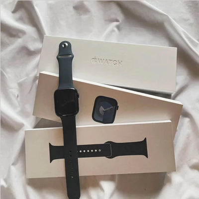 Apple Logo Watch Series 9 (Free Nylon Bands)