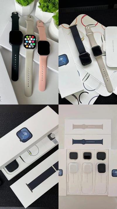 Apple Logo Watch Series 9 (Free Nylon Bands)