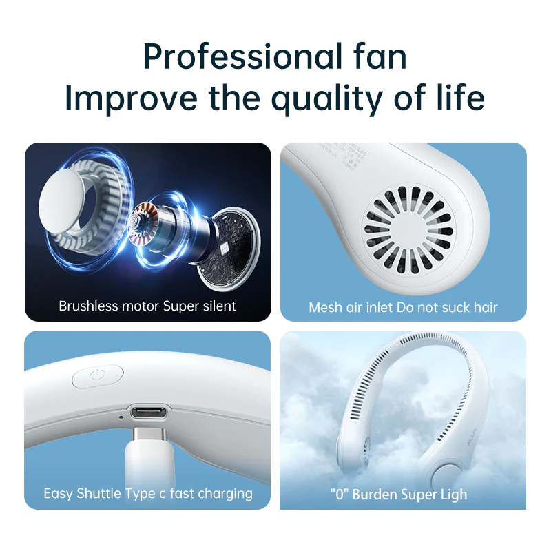 New Neck Fan Portable Bladeless Best Quality